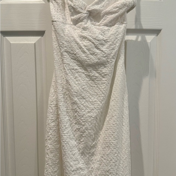 Express Eyelet Halter Top Dress - Picture 8 of 11